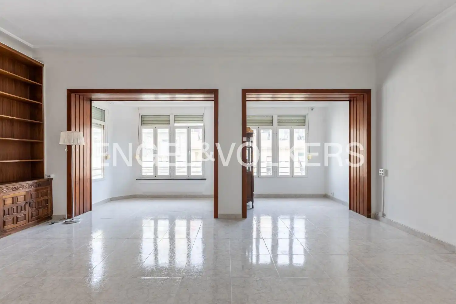 Wohnzimmer von Wohnung zur Miete in Valencia mit Klimaanlage, Heizung und Parkett