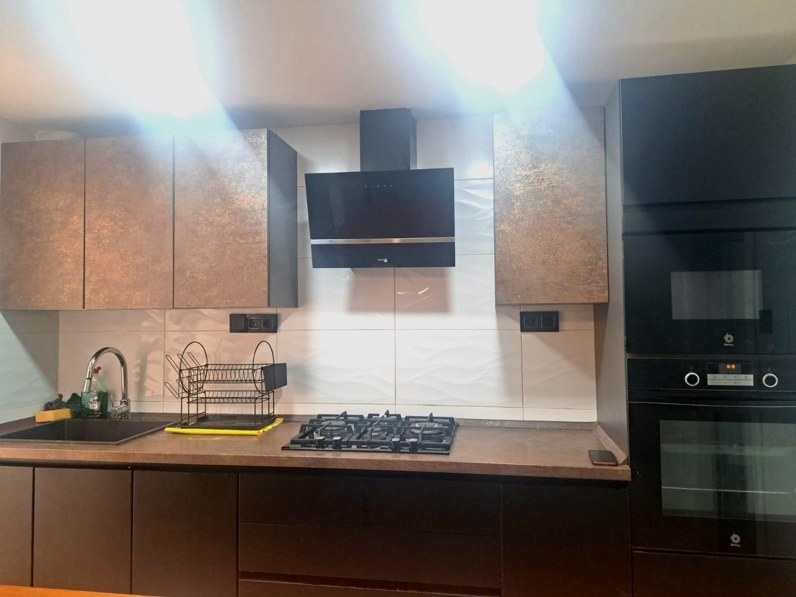 Kitchen of Flat for sale in  Valencia Capital  with Air Conditioner, Heating and Balcony