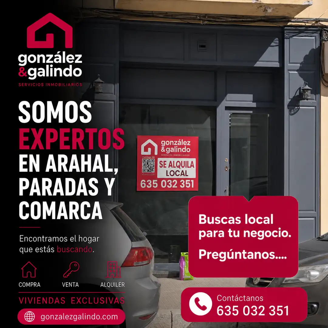 Local comercial en alquiler en Arahal