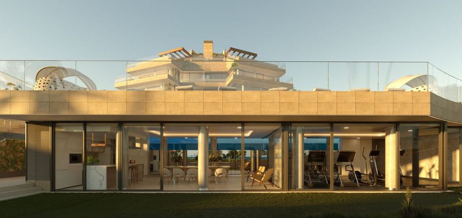 Exterior view of Flat for sale in Estepona  with Storage room, Furnished and Oven