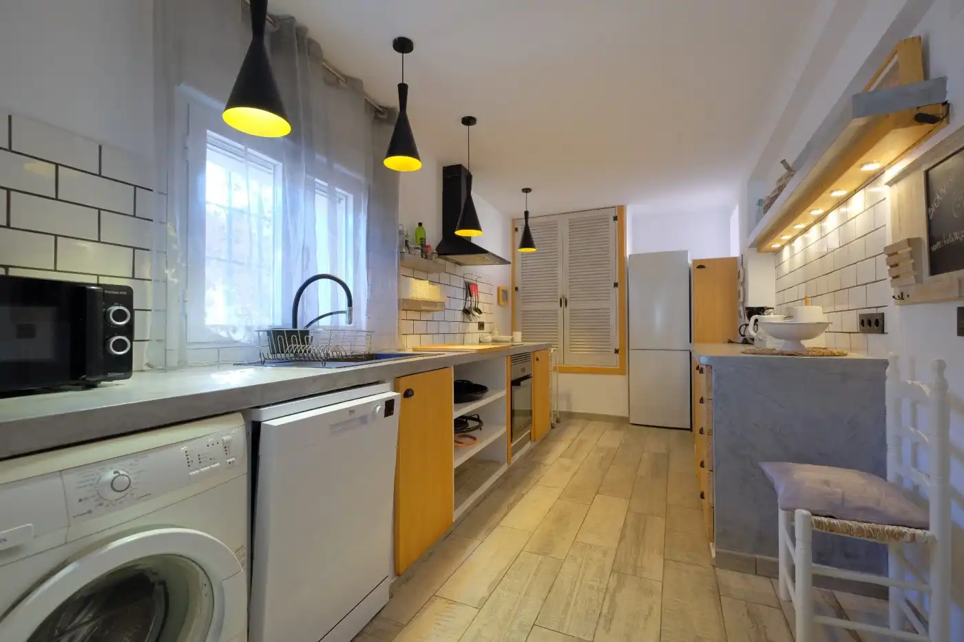 Cuina de Casa o xalet en venda en Calpe / Calp amb Aire condicionat, Calefacció i Jardí privat