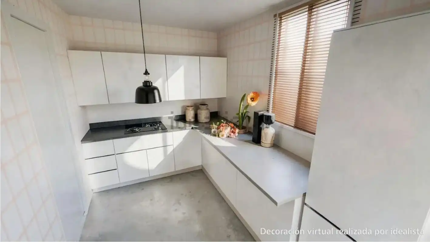 Cocina de Piso en venta en La Puebla de Arganzón  con Jardín privado, Terraza y Balcón