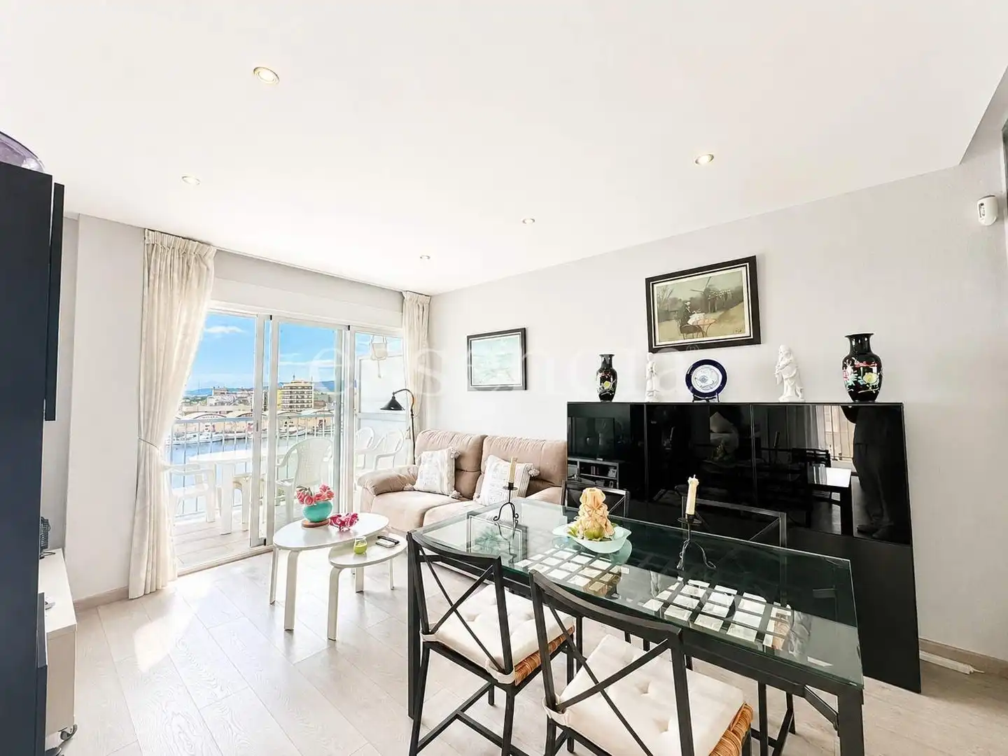 Sala de estar de Apartamento en venta en Gandia con Aire acondicionado, Terraza y Balcón
