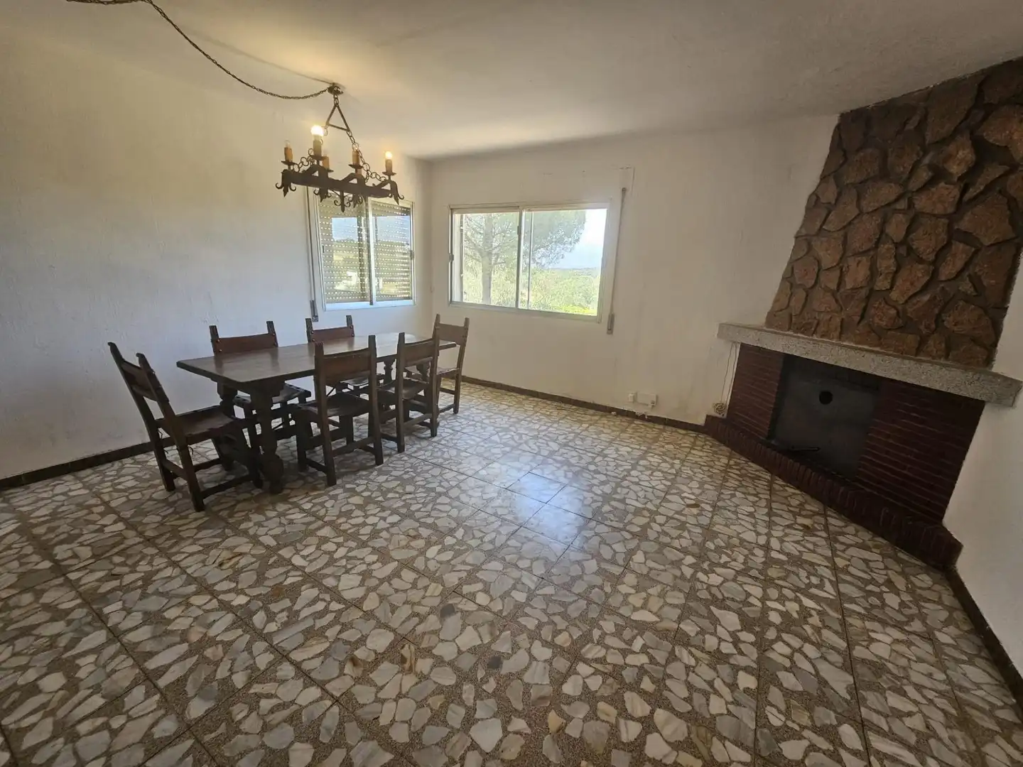 Dining room of Houses for sale in Pedrezuela  with Heating, Private garden and Terrace