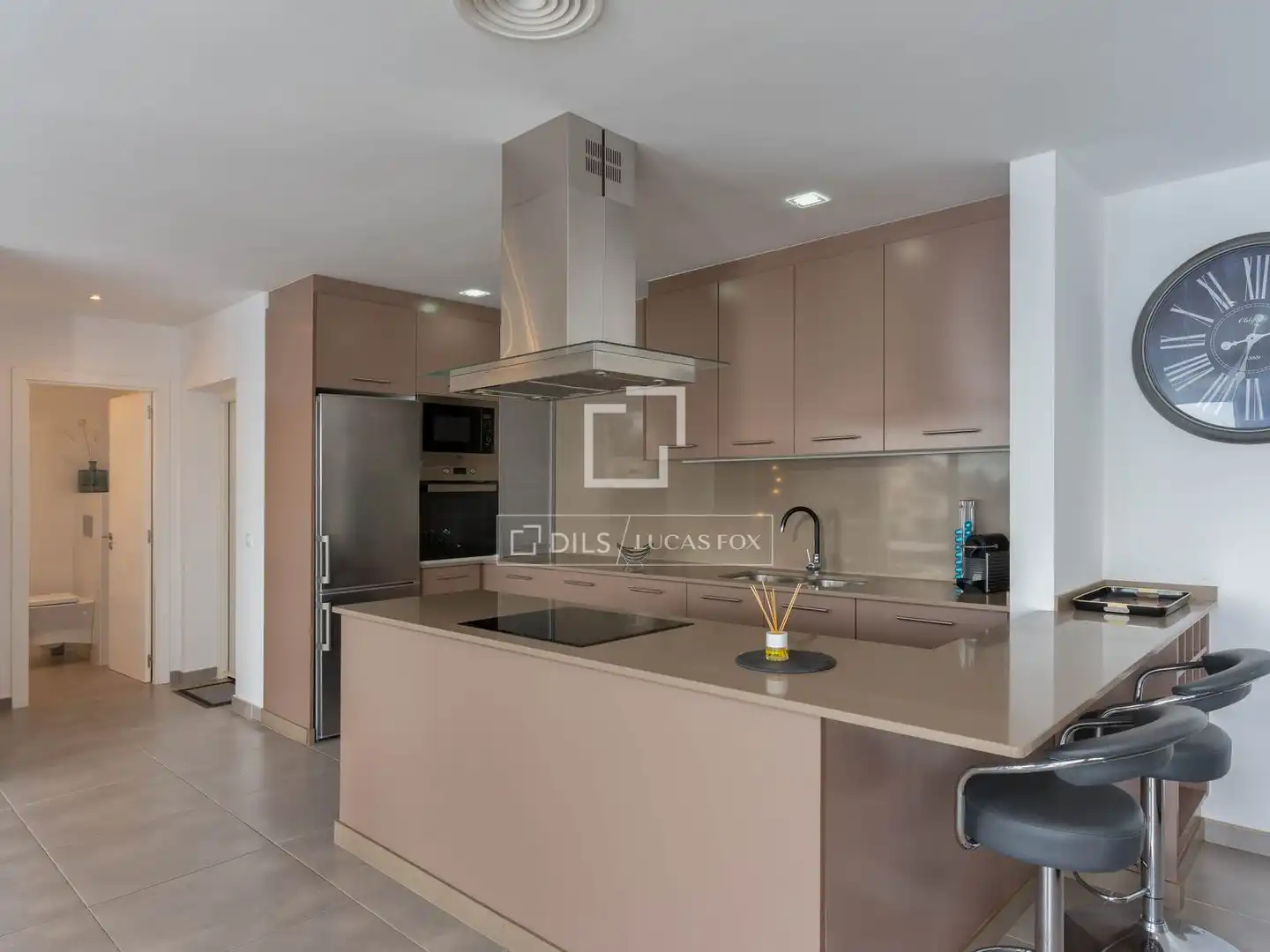 Kitchen of Houses for sale in Roses  with Air Conditioner, Heating and Terrace