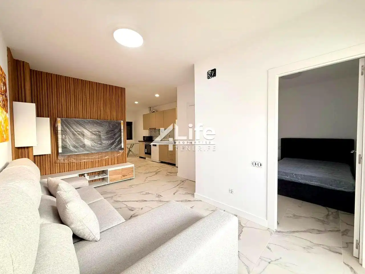 Living room of Ground floor for rent in San Miguel de Abona  with Air Conditioner and Furnished