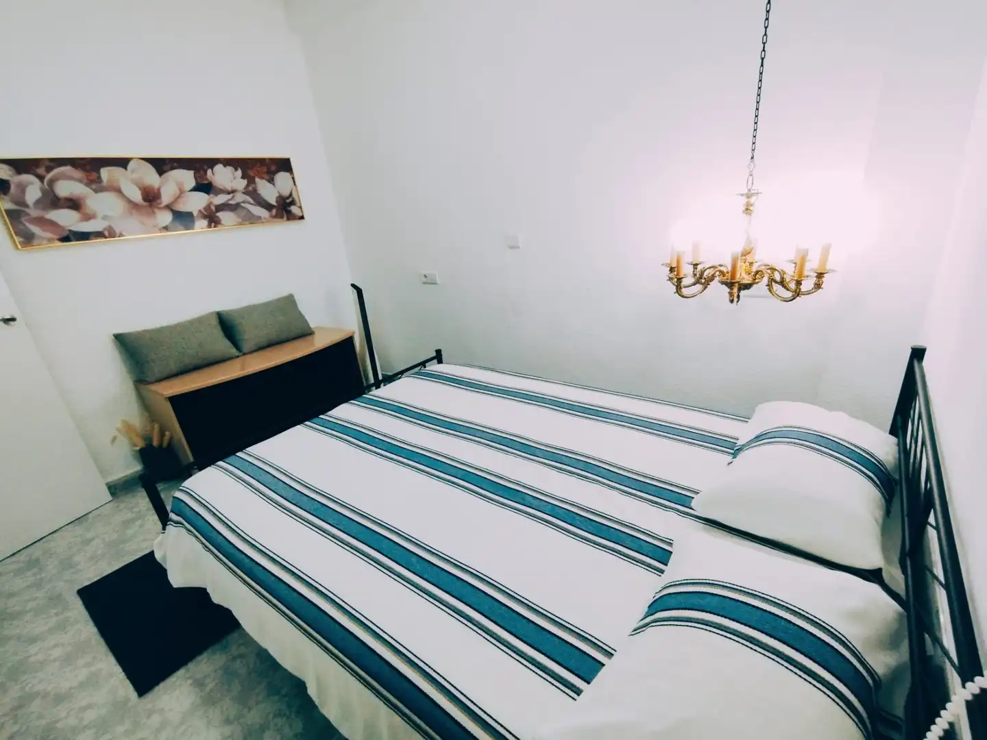 Bedroom of Flat for sale in Cullera  with Terrace and Furnished