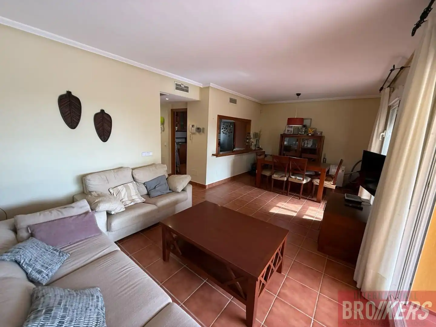 Sala de estar de Dúplex en venta en Vera con Aire acondicionado, Terraza y Piscina