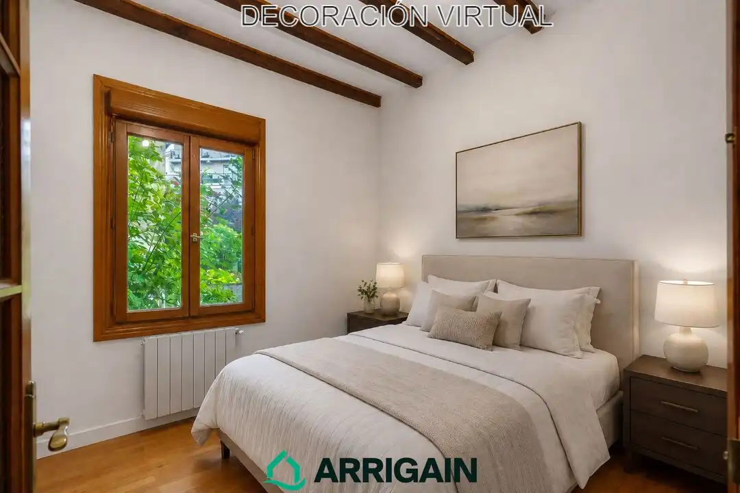 Habitación de Casa adosada en venta en Donostia - San Sebastián  con Calefacción, Jardín privado y Terraza