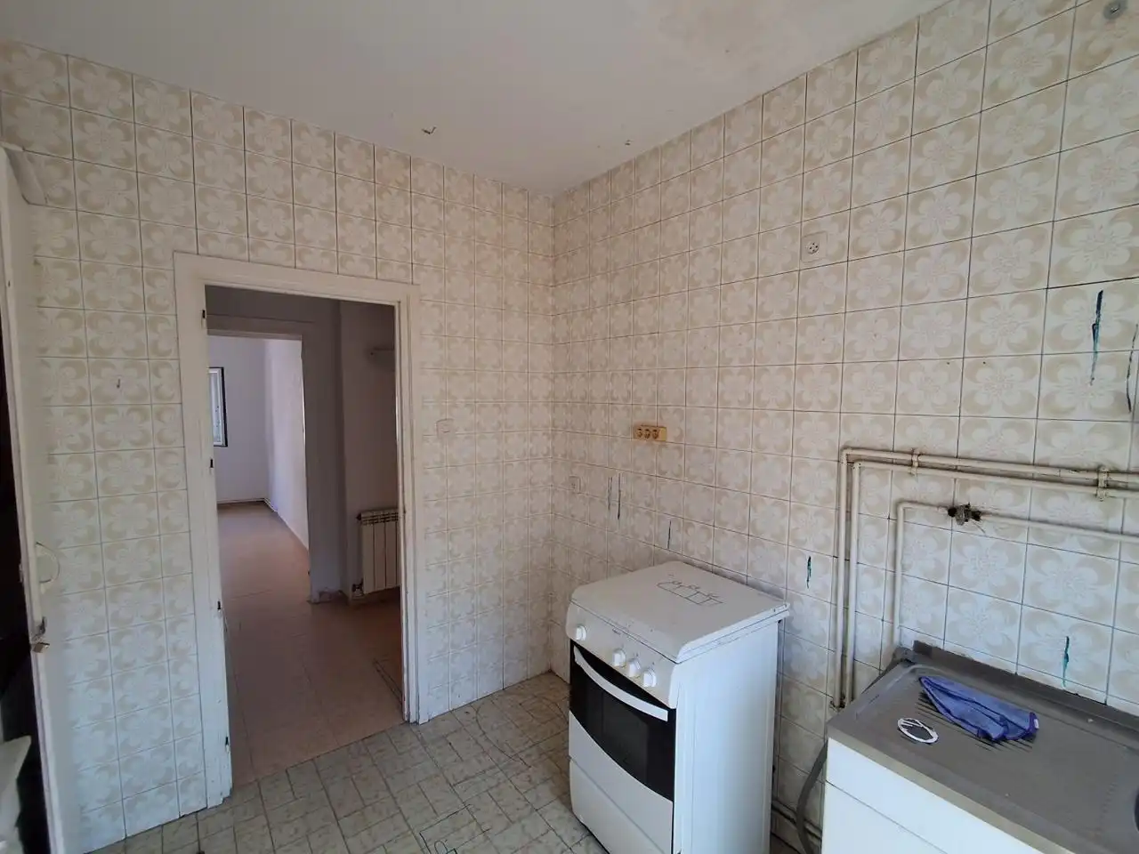 Kitchen of Flat for sale in Madrid  with Air Conditioner and Terrace