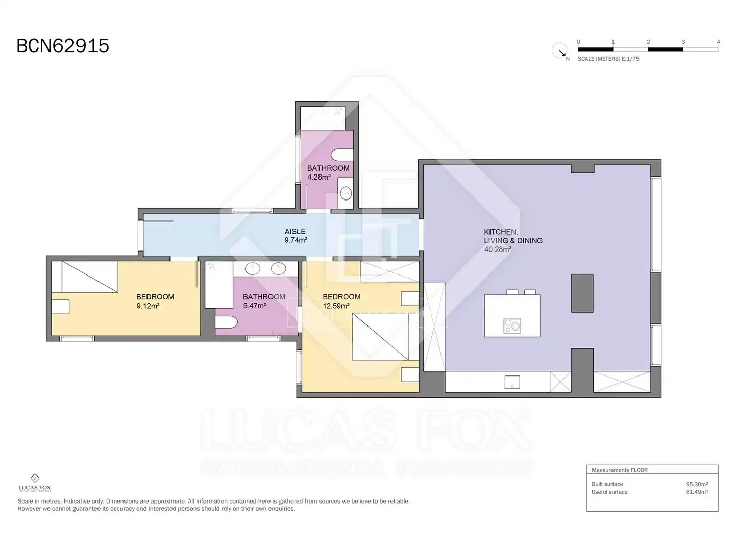 Piso en venta en Barcelona con Aire acondicionado, Terraza y Balcón
