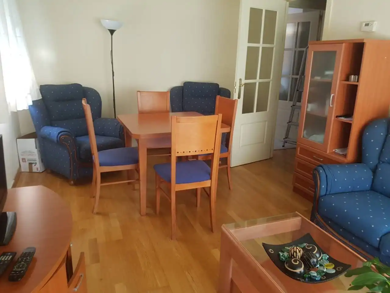 Dining room of Flat for rent in Toledo  with Air Conditioner, Heating and Furnished