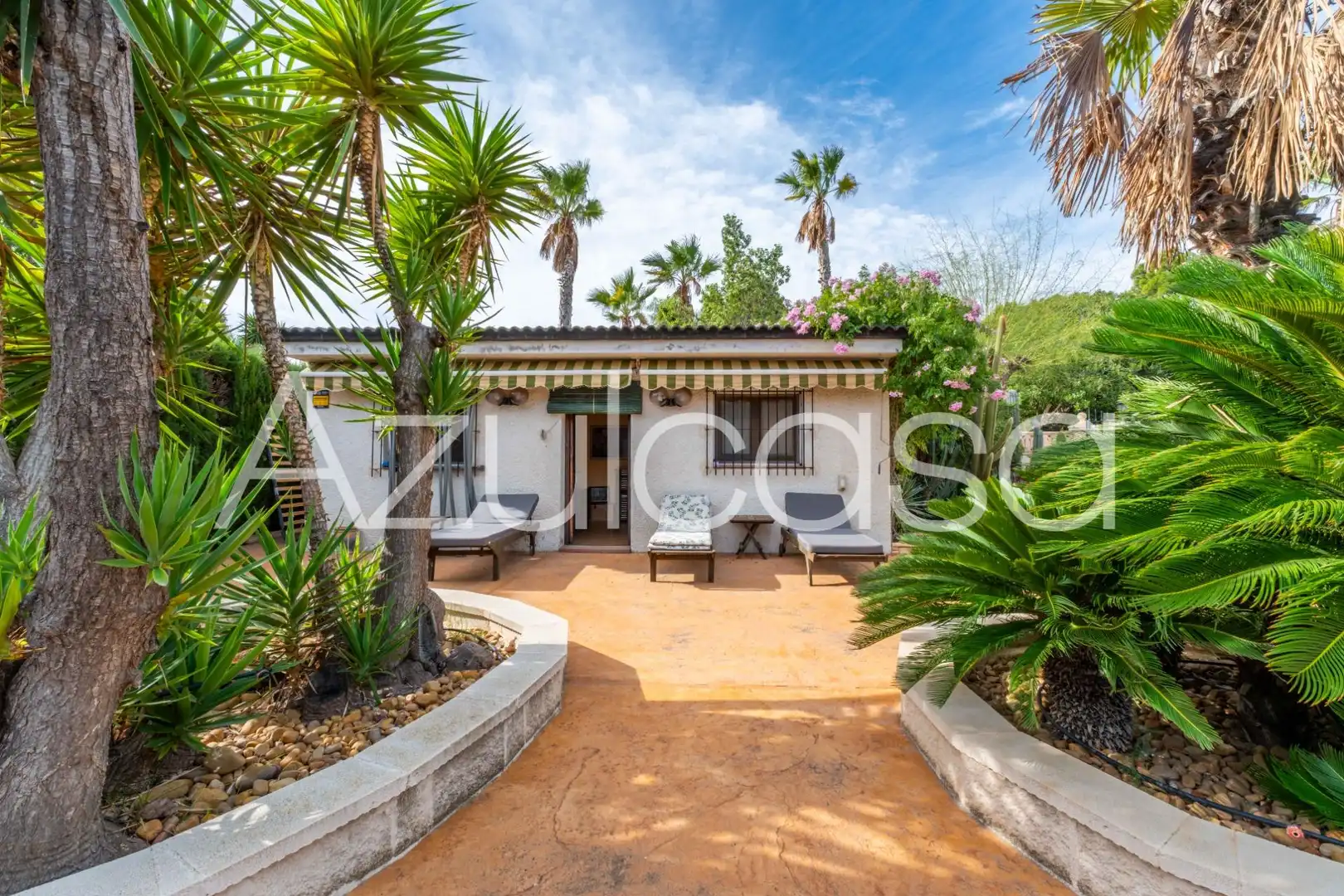 Jardí de Casa o xalet en venda en Alicante / Alacant amb Aire condicionat, Jardí privat i Terrassa