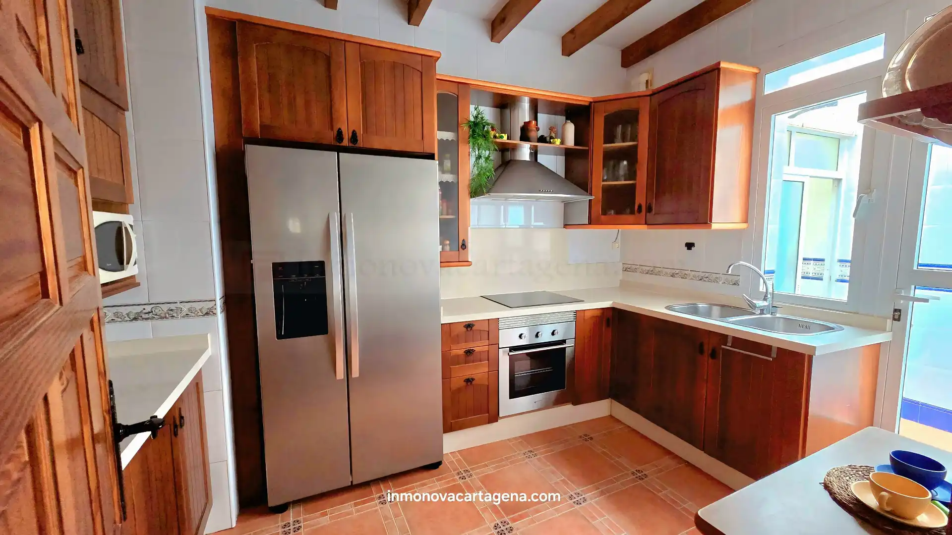 Cocina de Casa o chalet en venta en Cartagena con Aire acondicionado, Calefacción y Jardín privado