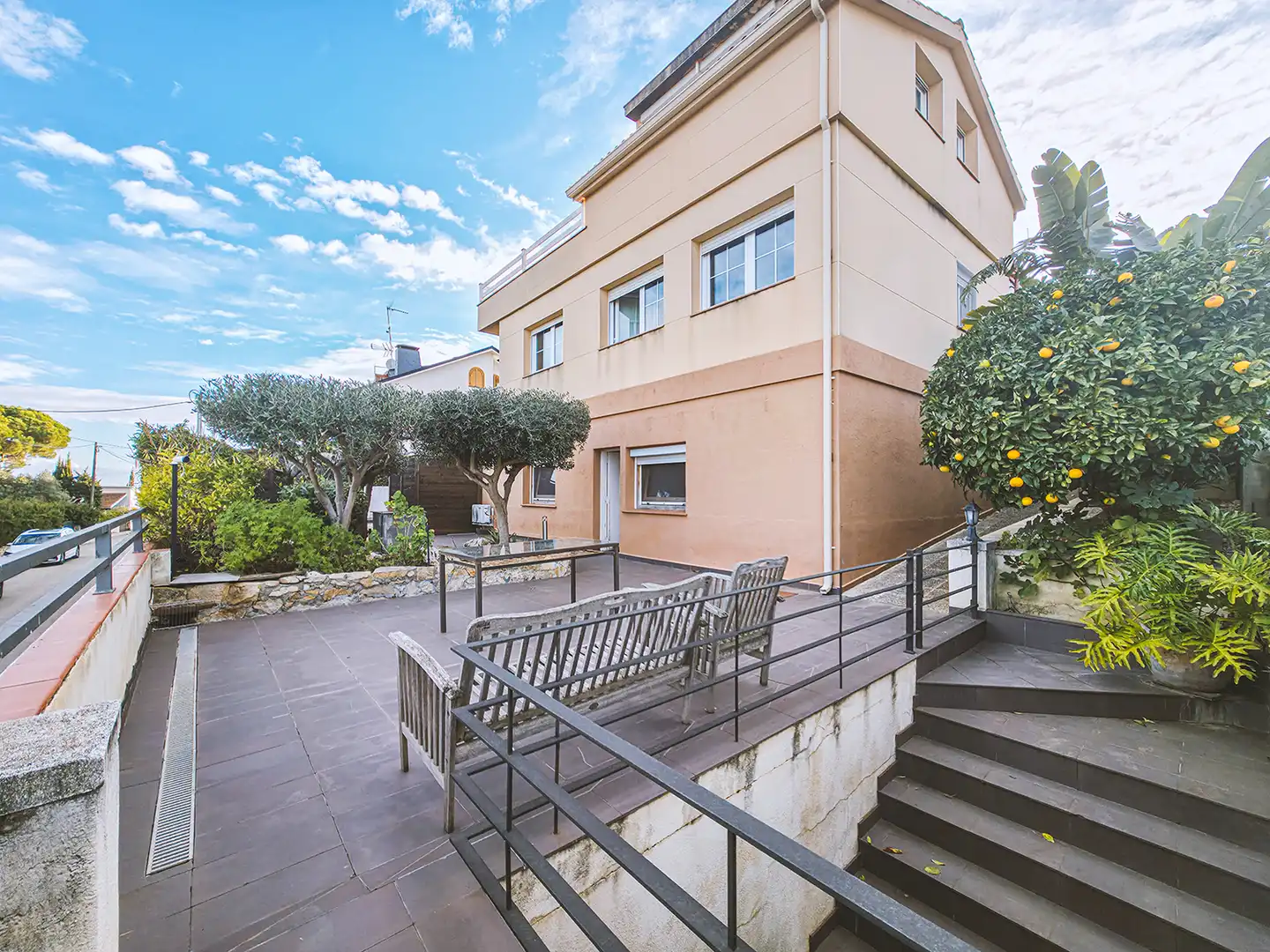 Vista exterior de Casa o chalet en venta en Sant Pol de Mar con Calefacción, Jardín privado y Terraza