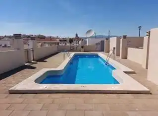 Flat with pool for sale in Turre