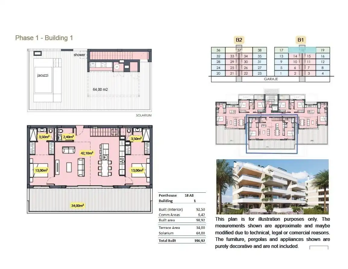 Penthouse with pool for sale in Mar Menor Golf, imagen 31