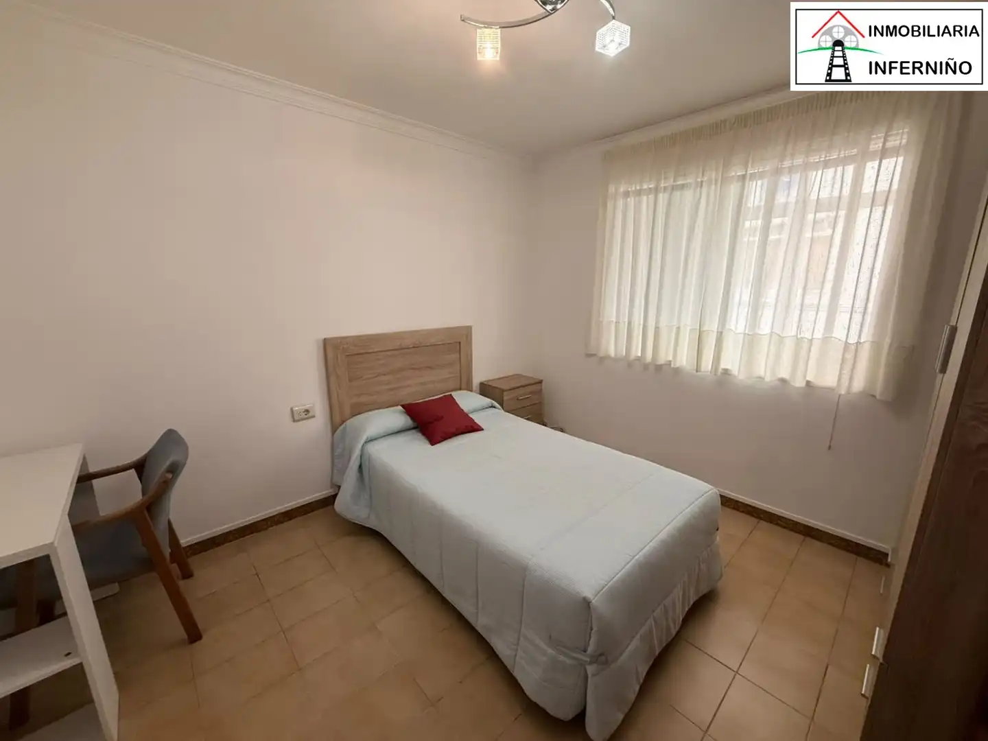 Bedroom of Flat for rent in Ferrol  with Terrace
