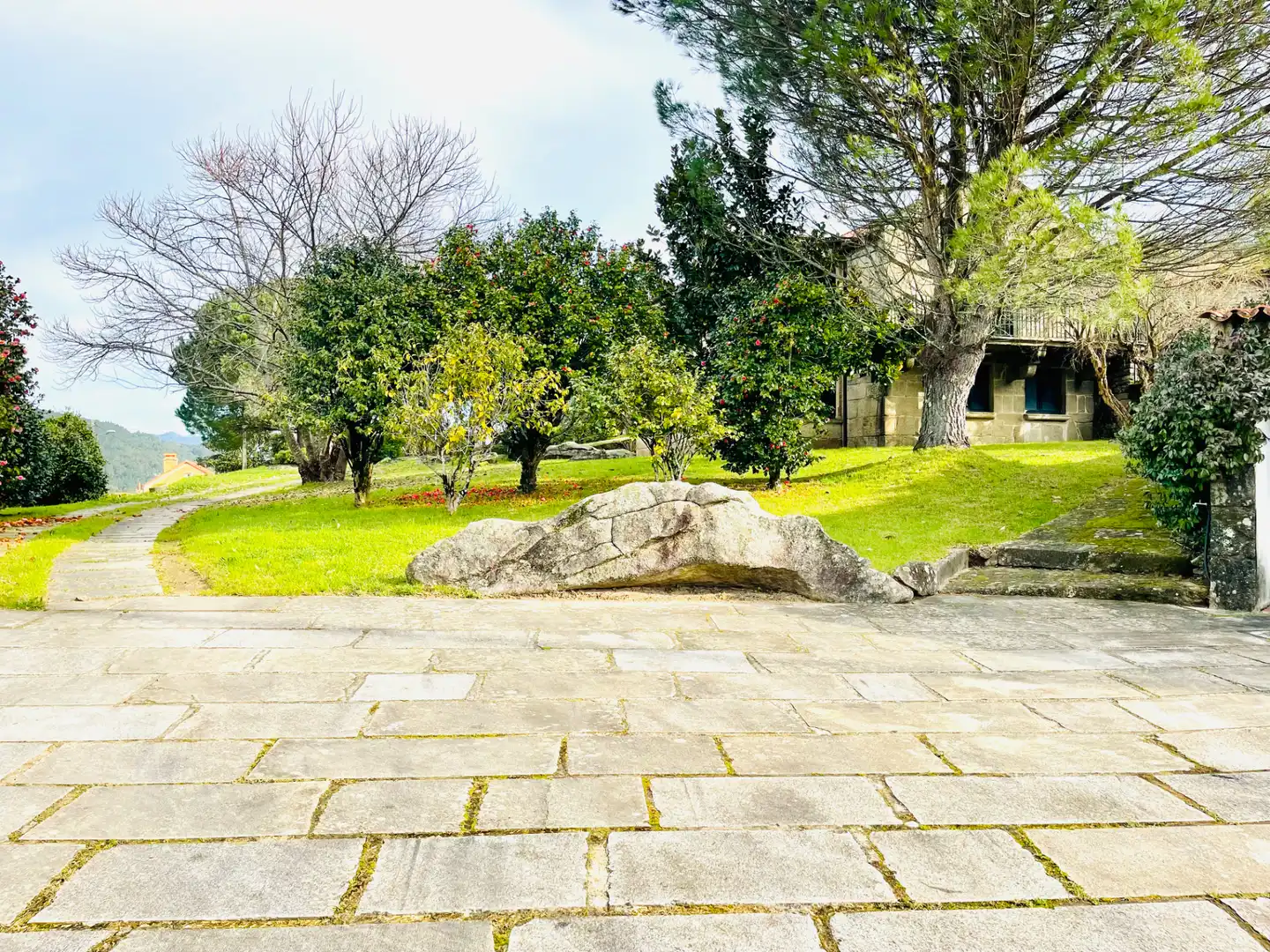 Jardín de Finca rústica en venta en Soutomaior con Calefacción, Jardín privado y Terraza