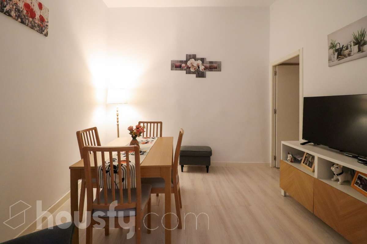 Dining room of Flat for sale in  Madrid Capital  with Air Conditioner and Terrace