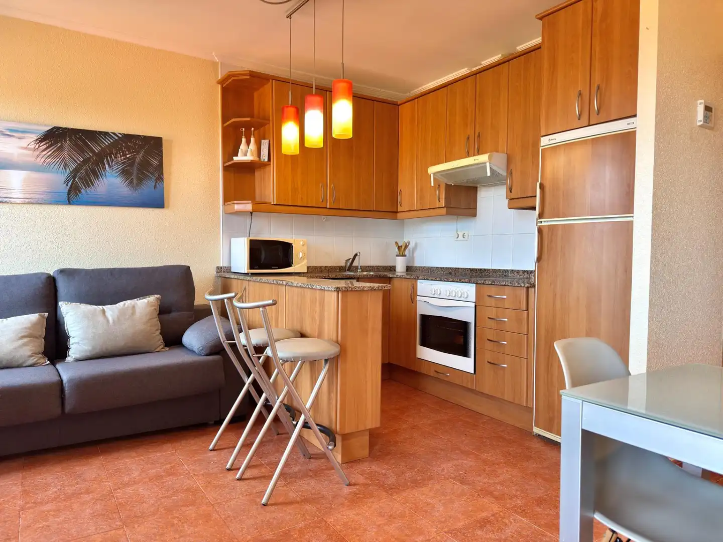 Cocina de Apartamento en venta en Ruiloba