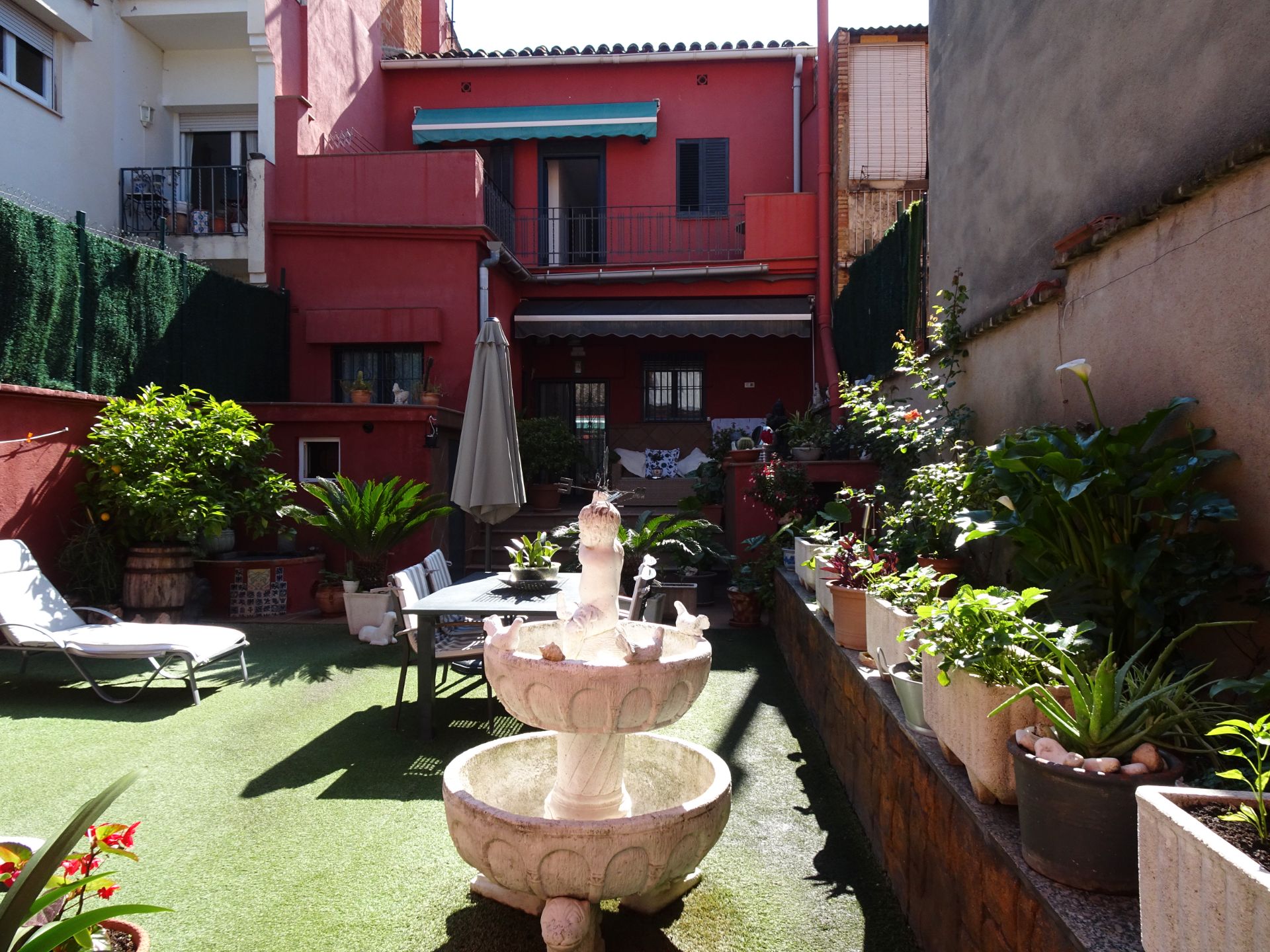 Terraza de Casa adosada en venta en La Garriga con Aire acondicionado, Jardín privado y Terraza