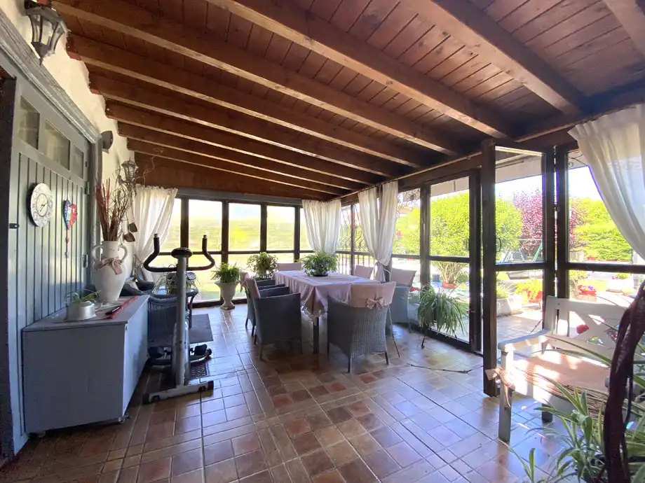 Terraza de Casa o chalet en venta en Alegría-Dulantzi con Calefacción, Jardín privado y Parquet