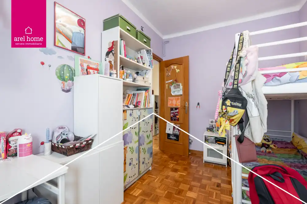 Bedroom of Flat for sale in Esplugues de Llobregat  with Air Conditioner and Parquet flooring