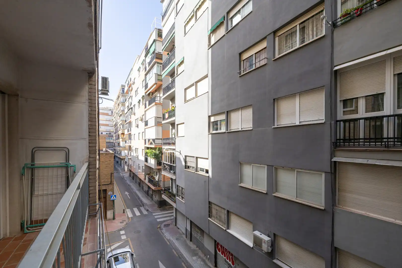 Exterior view of Flat for rent in Granada  with Heating, Furnished and Washing machine