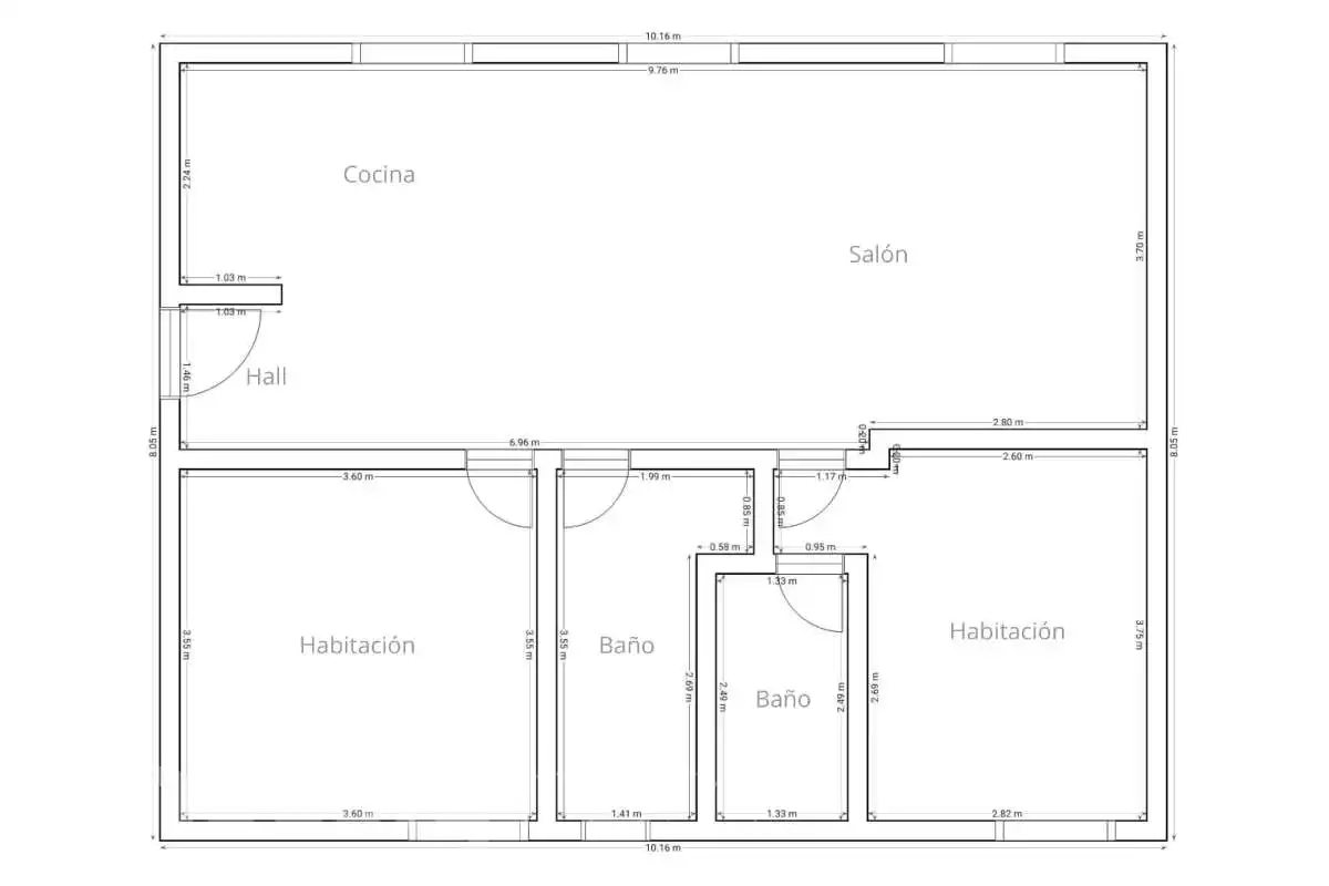 Piso en venta en Madrid con Aire acondicionado, Calefacción y Amueblado