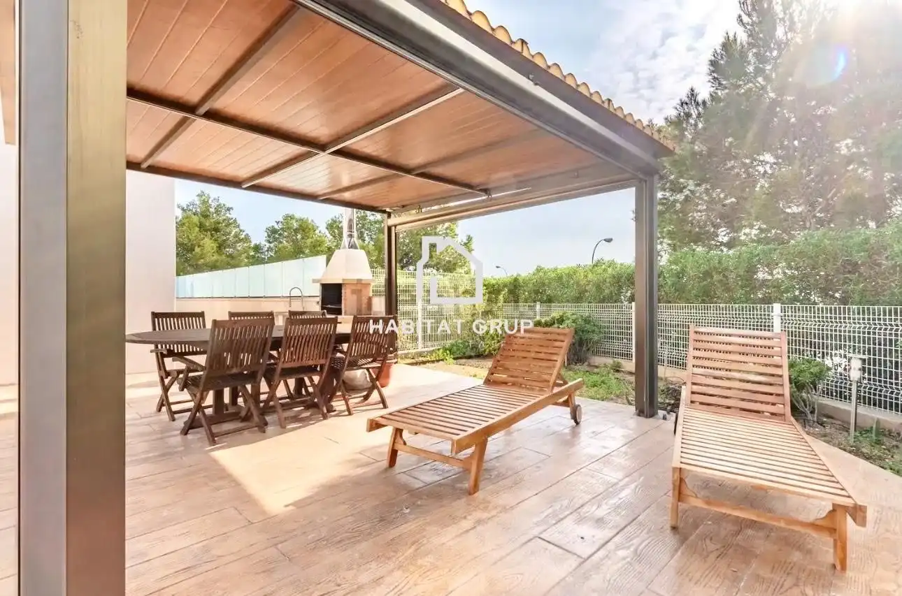 Terrassa de Casa adosada en venda en L'Ampolla amb Aire condicionat, Calefacció i Jardí privat