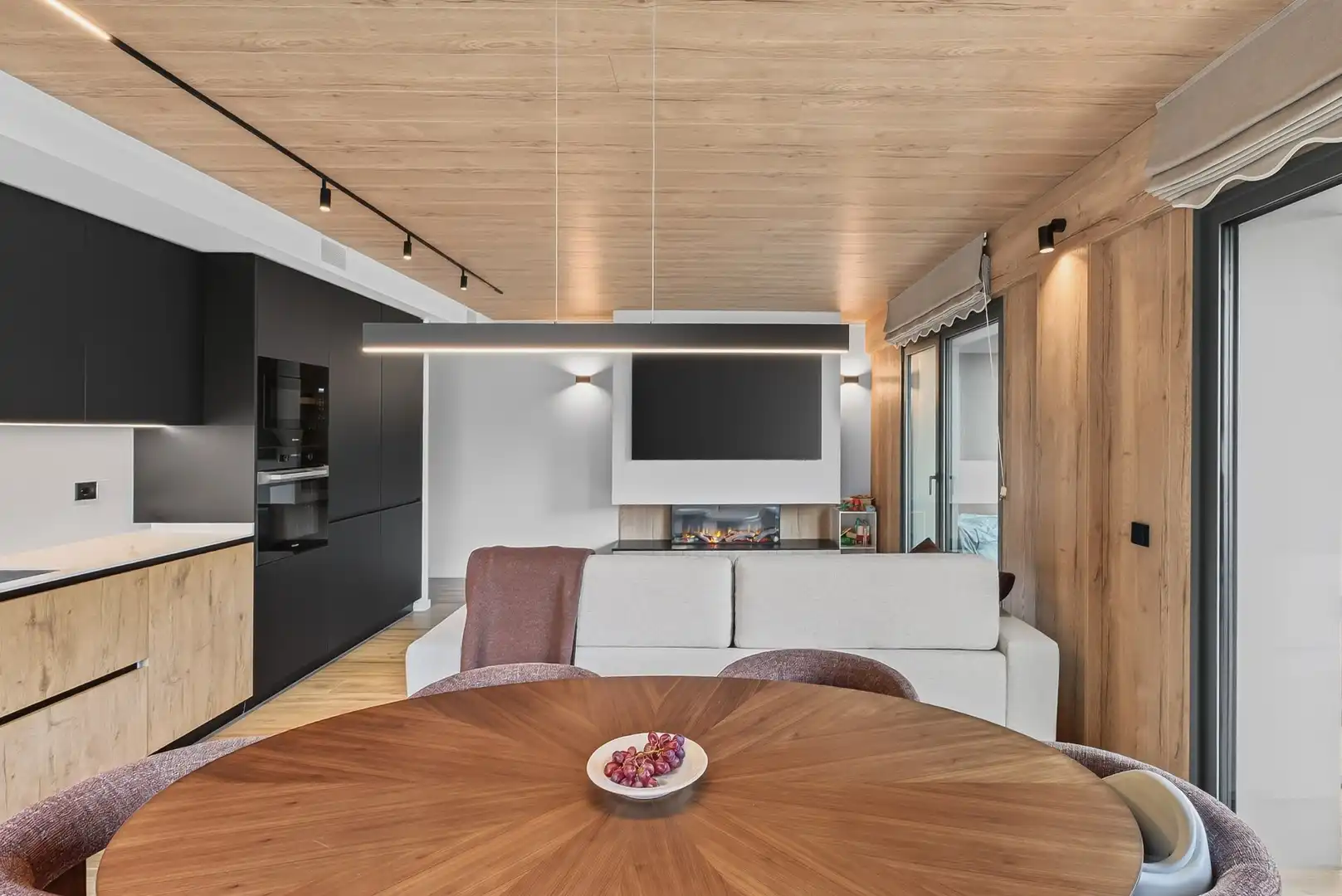 Wohnzimmer von Wohnung zur Miete in Canillo mit Heizung, Terrasse und Abstellraum