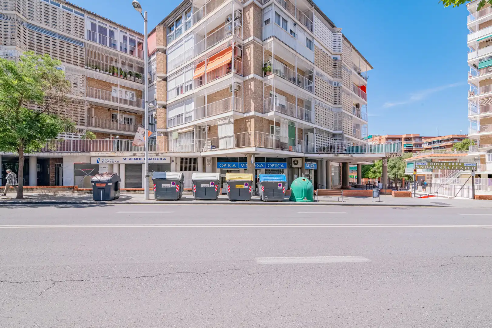 Exterior view of Flat for sale in Granada  with Terrace, Storage room and Balcony
