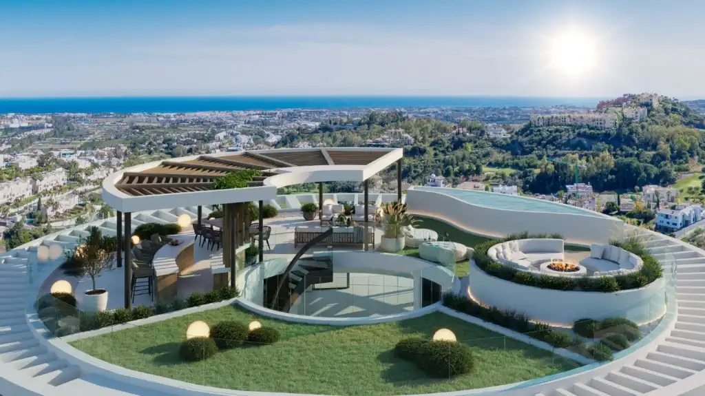 Apartament amb piscina en venda a Benahavís pueblo, imagen 3