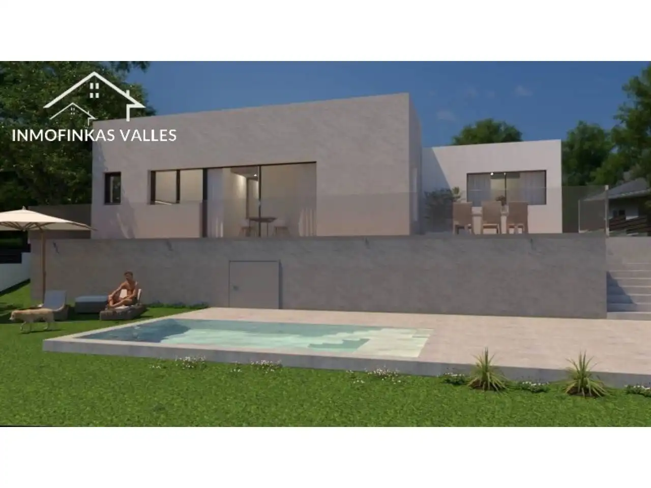 Vista exterior de Casa o chalet en venta en Santa Eulàlia de Ronçana con Aire acondicionado, Calefacción y Jardín privado