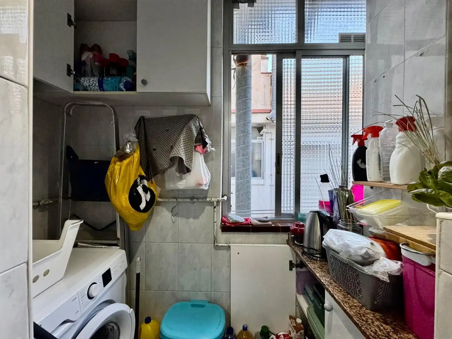 Kitchen of Flat for sale in Badalona  with Air Conditioner and Heating