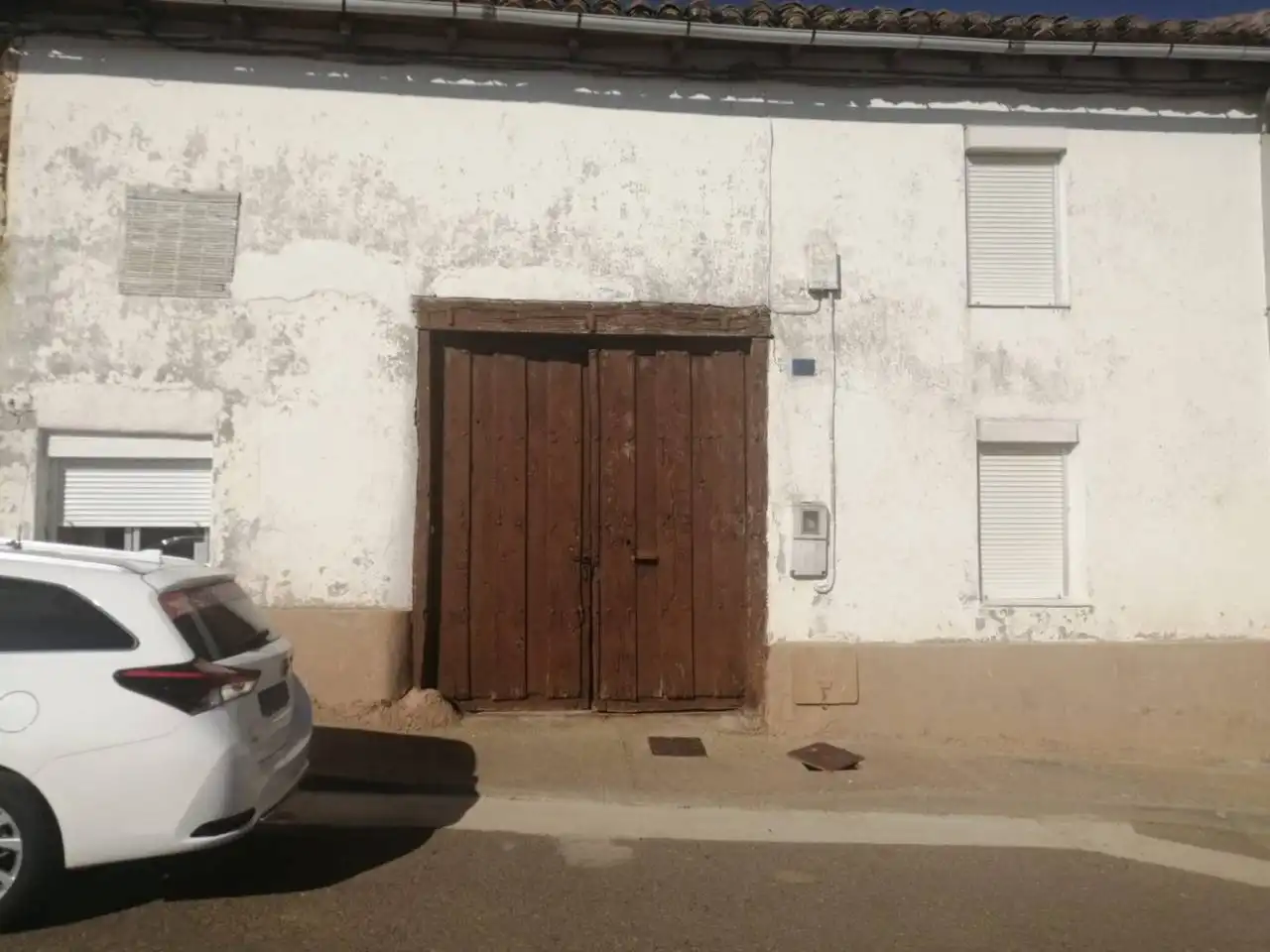 Vista exterior de Casa o chalet en venta en Valdefresno