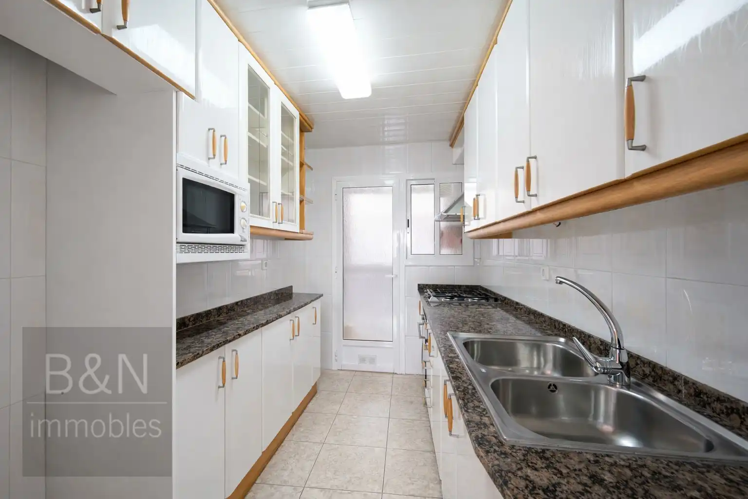 Kitchen of Flat for sale in Terrassa  with Heating