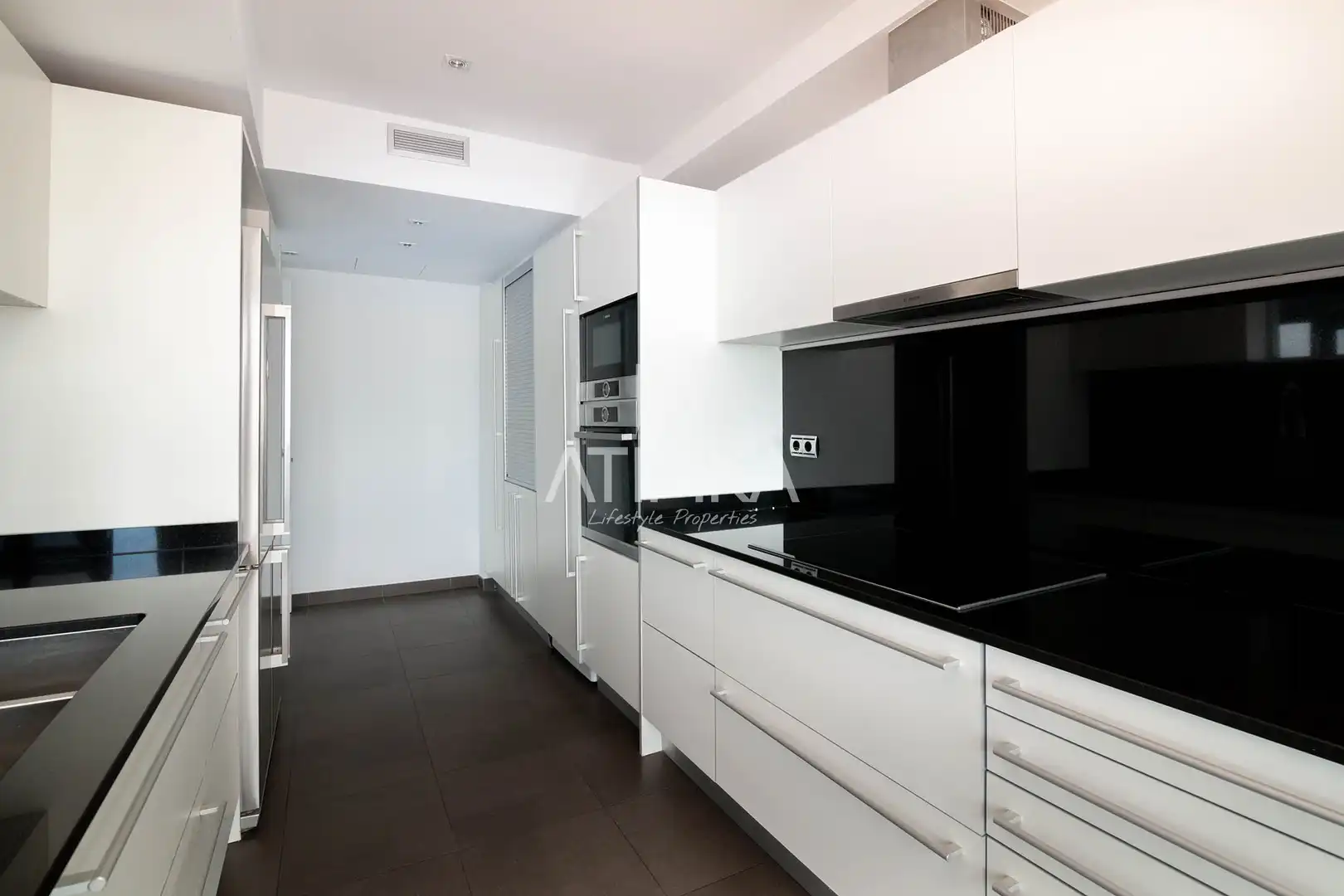 Cocina de Ático en venta en Barcelona con Aire acondicionado, Parquet y Terraza