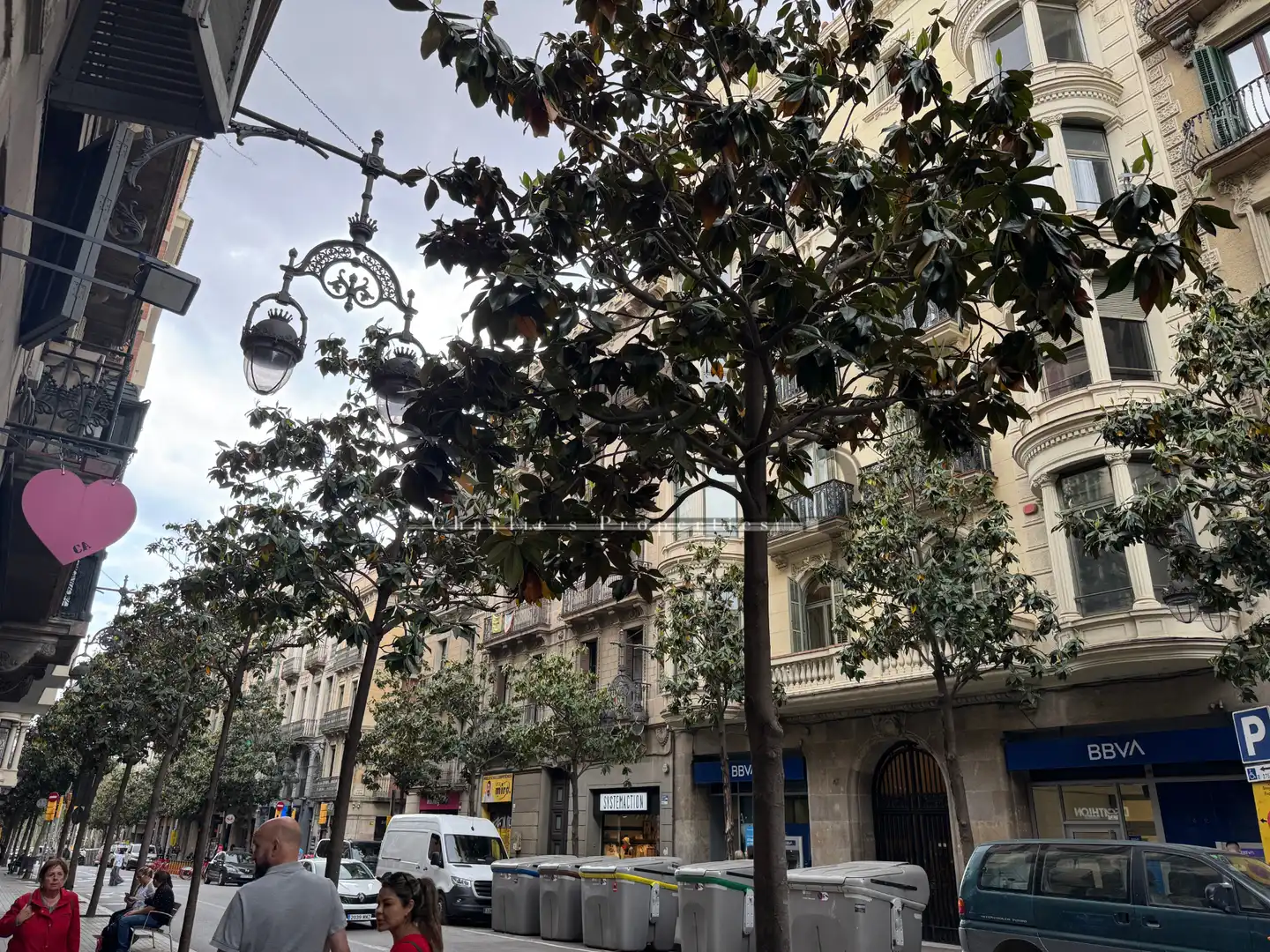 Vista exterior de Apartamento de alquiler en Barcelona con Aire acondicionado, Calefacción y Amueblado