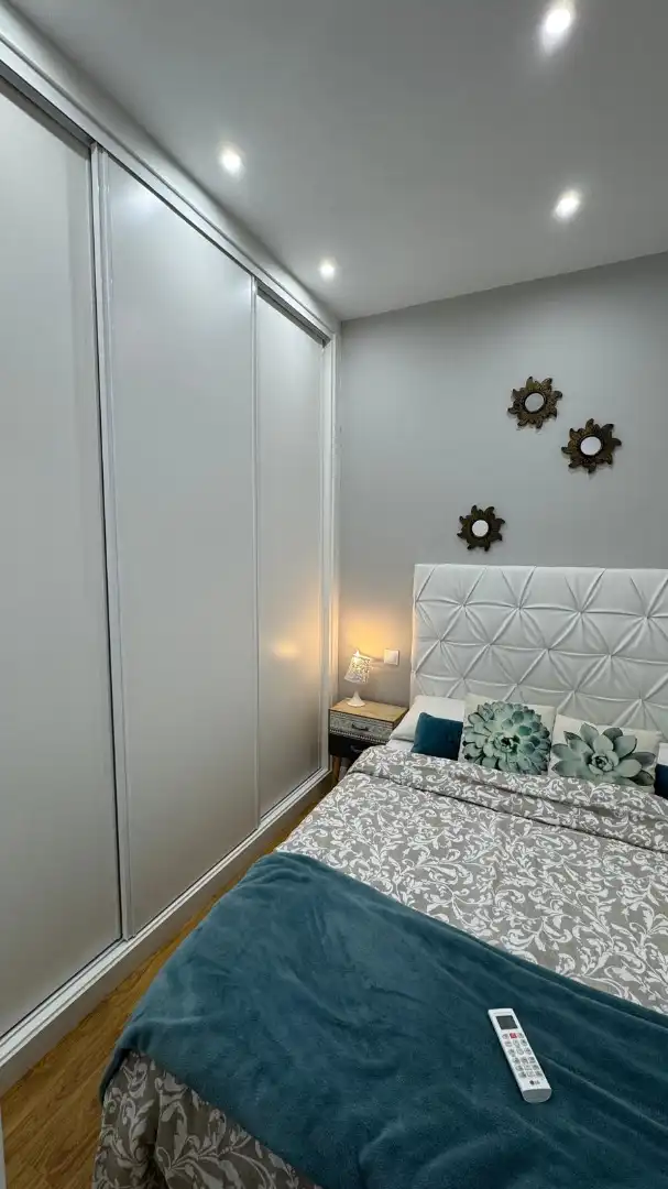 Bedroom of Apartments for sale in Madrid  with Air Conditioner, Heating and Furnished