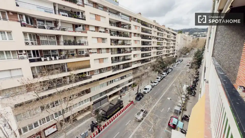 Exterior view of Flat for rent in Barcelona  with Air Conditioner, Heating and Furnished