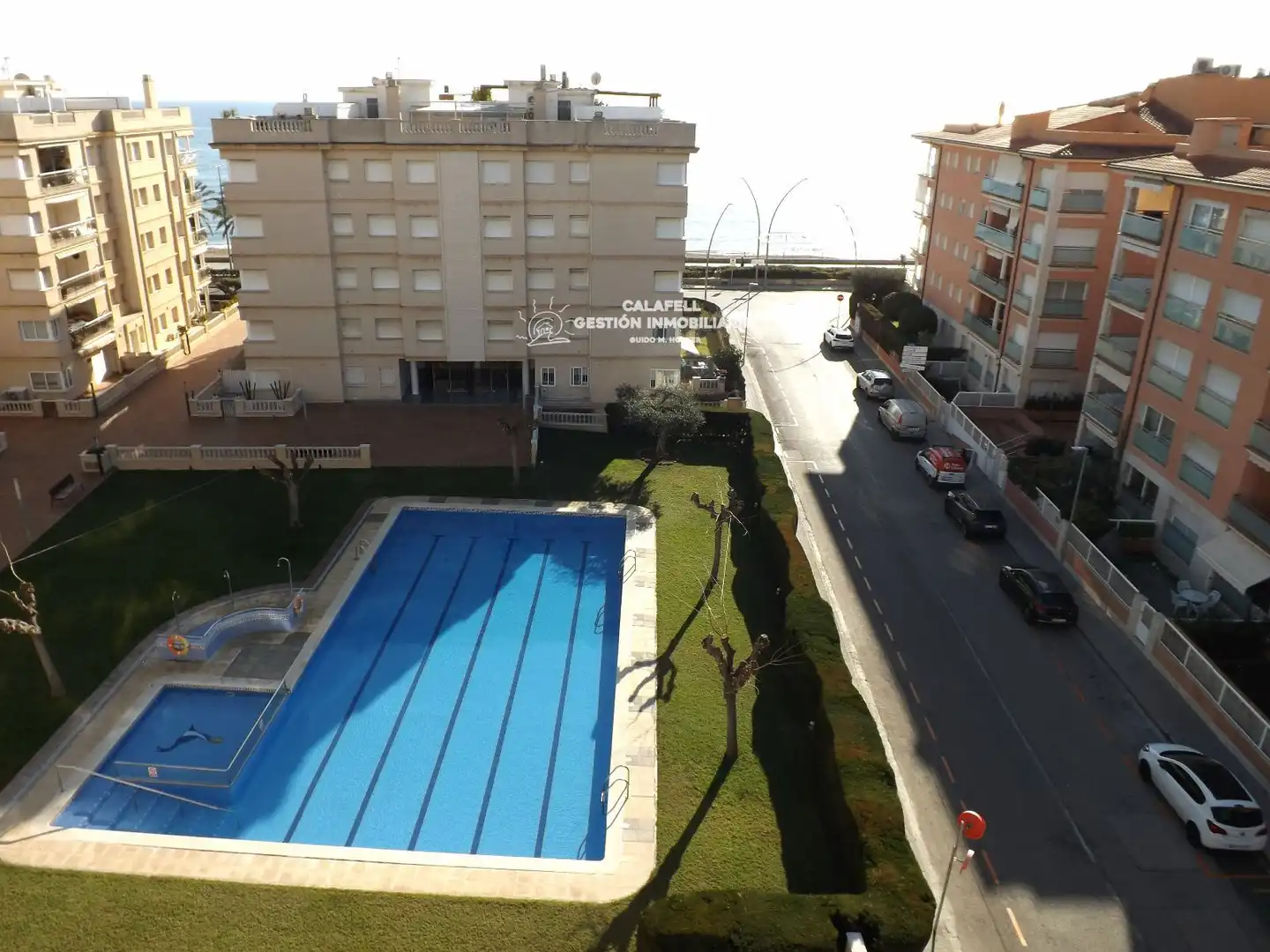 Swimming pool of Flat for sale in Calafell  with Terrace, Storage room and Swimming Pool