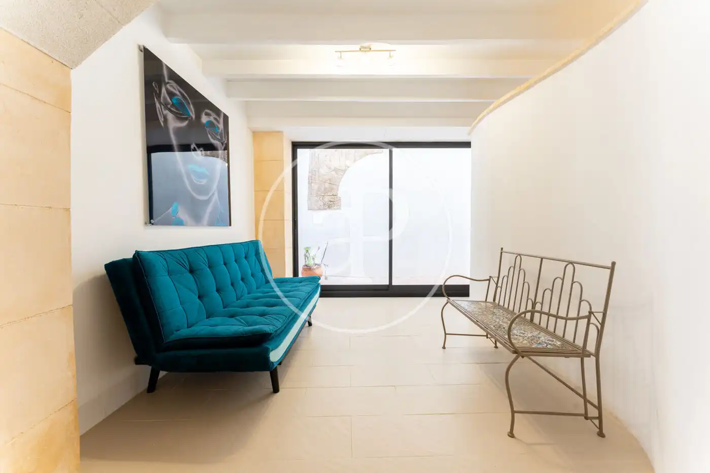 Wohnzimmer von Haus oder Chalet zum Verkauf in  Palma de Mallorca mit Klimaanlage, Heizung und Terrasse