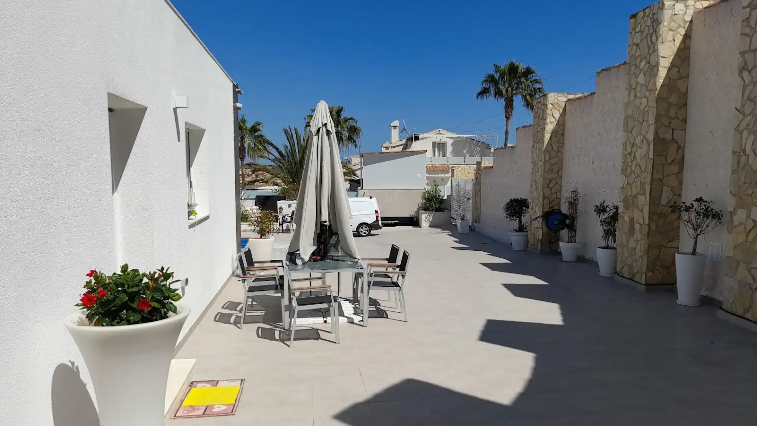 Terrassa de Casa o xalet en venda en Rojales amb Aire condicionat, Jardí privat i Terrassa
