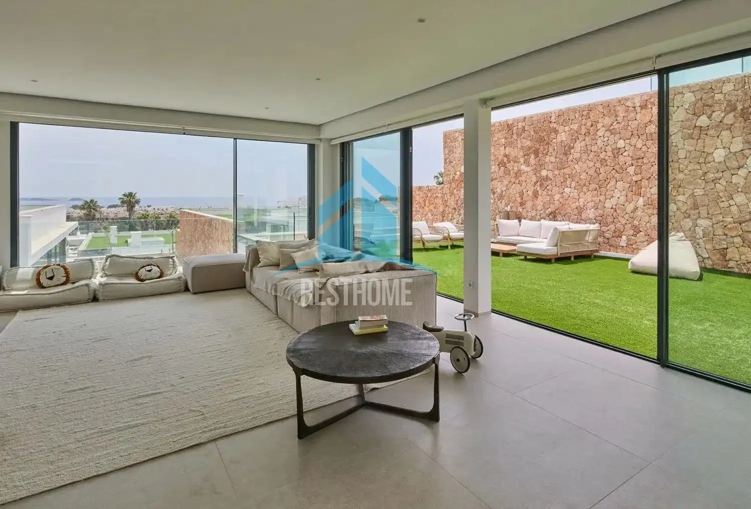 Sala de estar de Casa o chalet en venta en Eivissa con Aire acondicionado, Calefacción y Jardín privado
