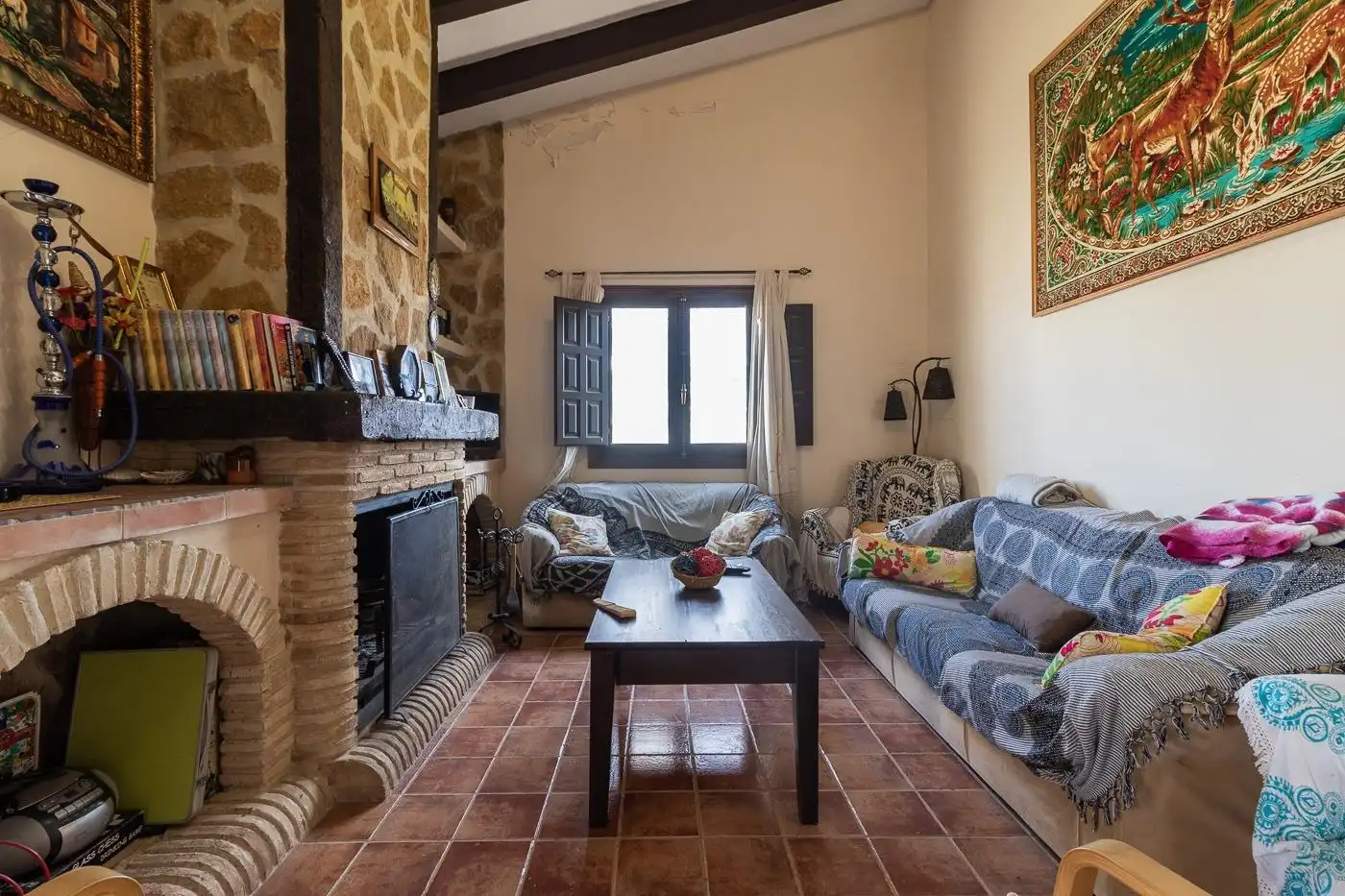 Sala d'estar de Casa o xalet en venda en Mula amb Terrassa