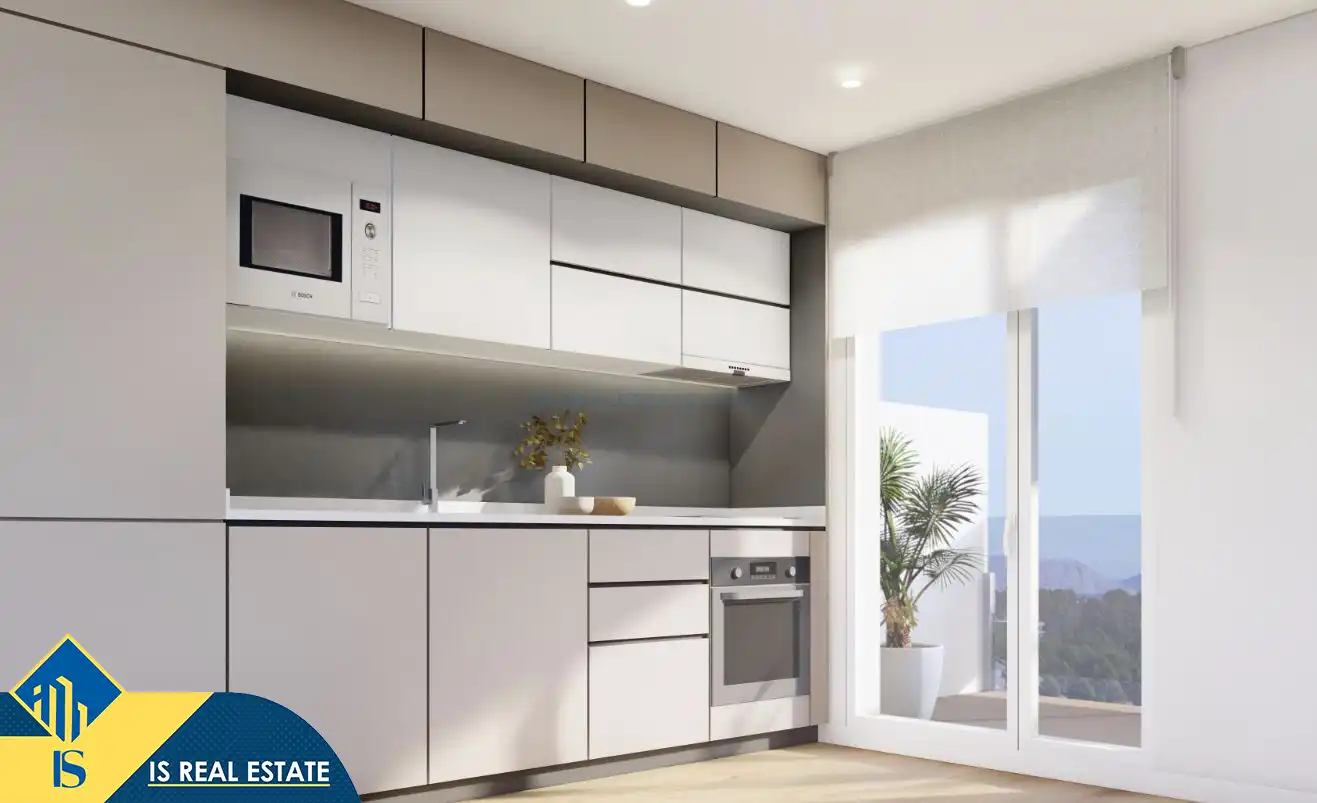 Cocina de Casa o chalet en venta en La Nucia con Terraza y Piscina