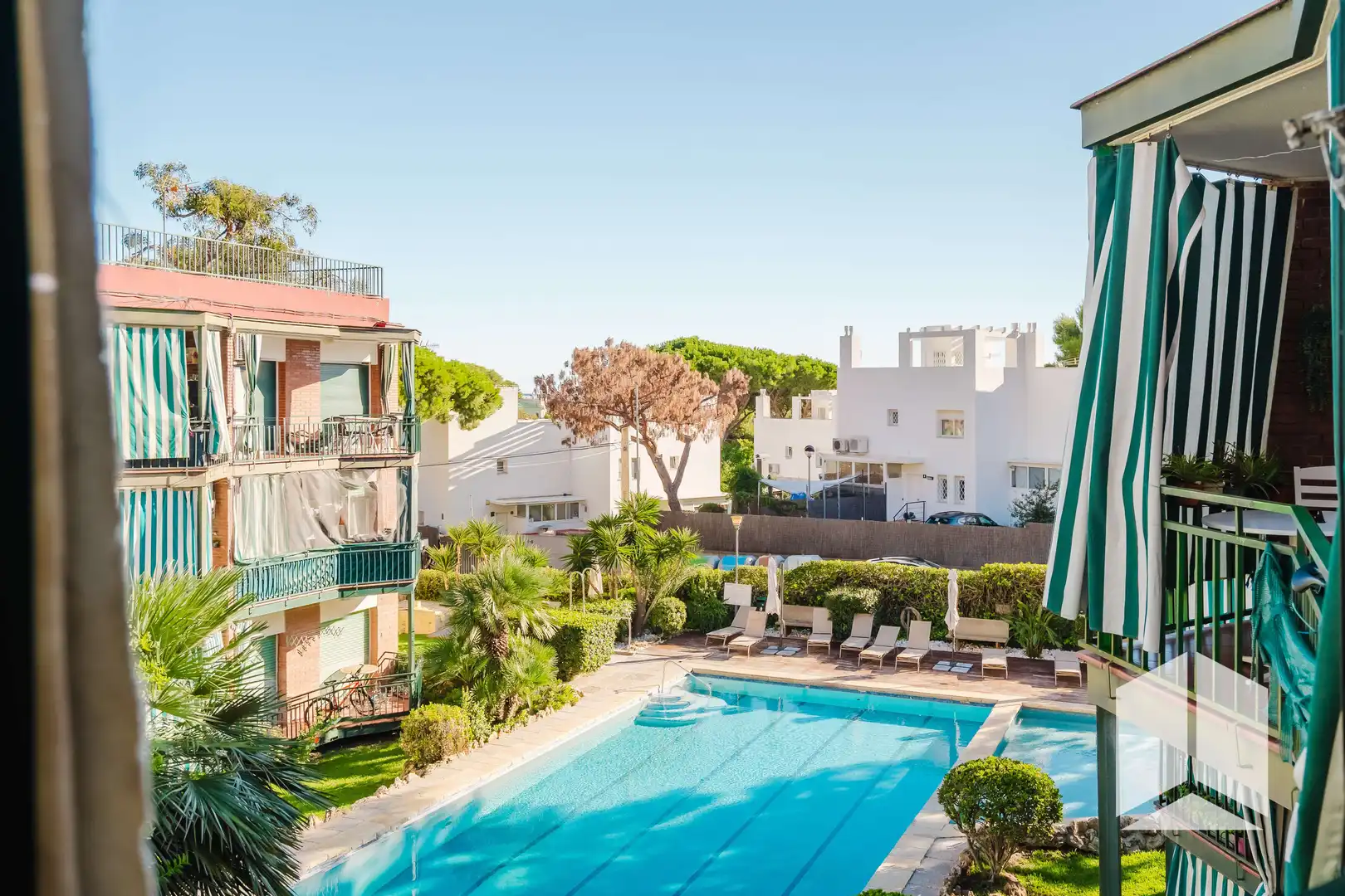 Swimming pool of Flat for sale in Bellamar