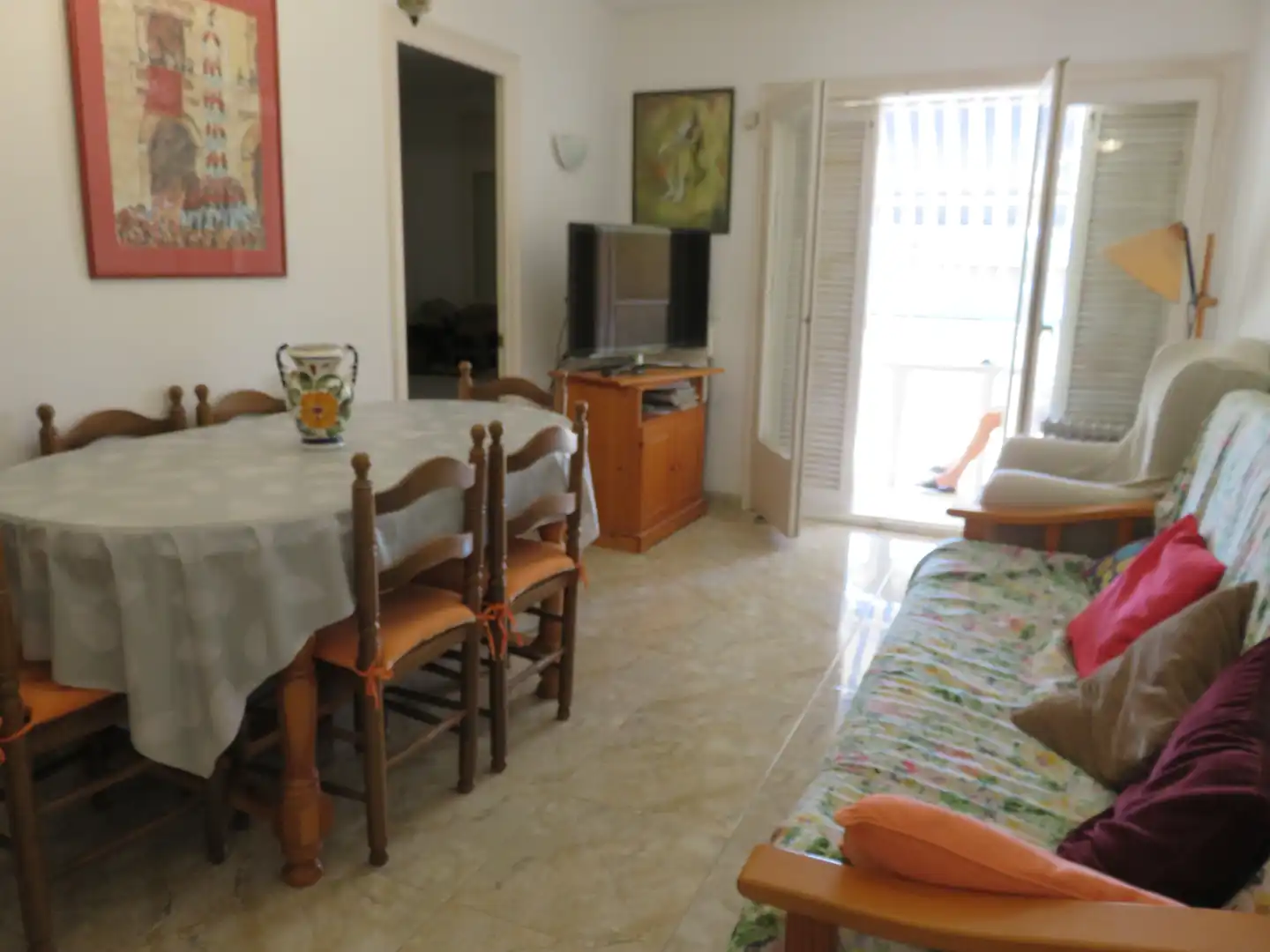 Esszimmer von Wohnungen zum Verkauf in L'Estartit mit Terrasse, Möbliert und Gemeinschaftspool
